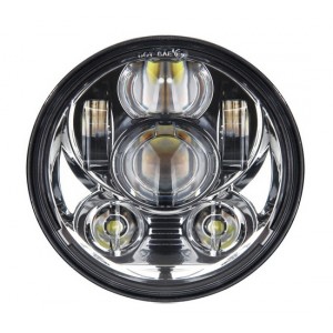 LED 5-3/4 inch koplamp model speaker, chrome LED 5-3/4 inch koplamp model speaker, chrome